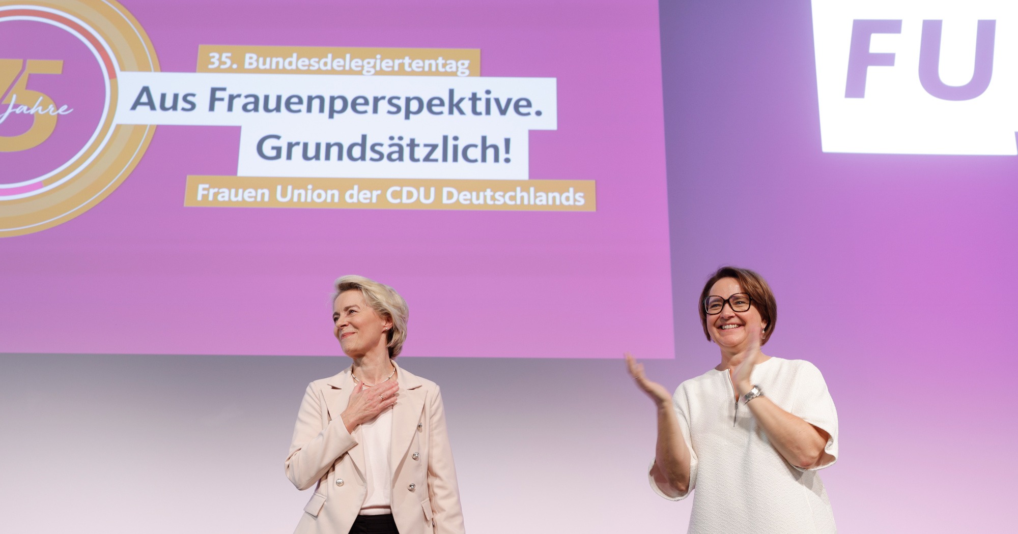 75 Jahre Frauen Union: Aus Frauenperspektive. Grundsätzlich! 